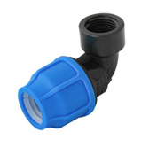 CODO PP COMPRESION 90° HI PN16